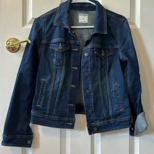 Old Navy dark jean jacket